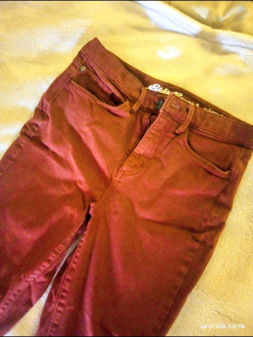 Eddie Bauer Women’s Burgundy Jeans